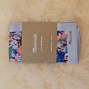 Madewell Floral Silk Bandana